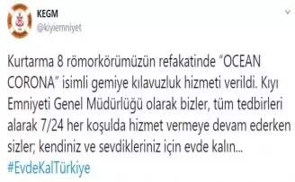 İstanbul Boğazı’ndan korona isimli gemi geçti
