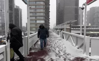 İstanbul’da kar yağışı etkisini sürdürüyor
