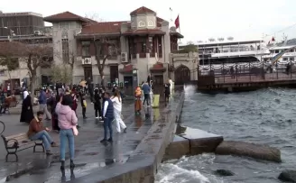 İstanbul’da lodos etkili oluyor

