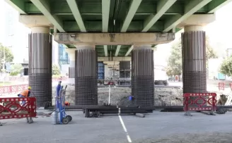 İstanbul’da M1 metro hattının viyadükleri afete karşı güçlendiriliyor