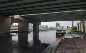 İstanbul’da şiddetli yağış etkili oldu
