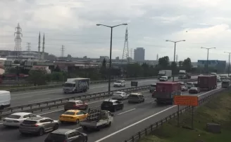 İstanbul’da tam kapanmada trafik yoğunluğu
