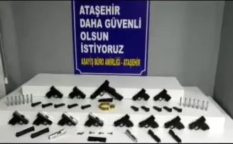 İstanbul’da yasa dışı silah ticareti operasyonu: 2 gözaltı
