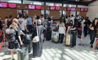 İstanbul Havalimanı’nda bayram yoğunluğu
