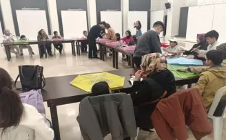 İstanbul Maltepe’de annelere özel uçurtmalar tasarlandı