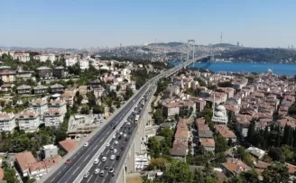 İstanbul trafiğinde bayram yoğunluğu
