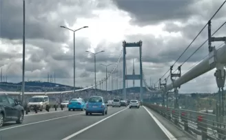 İstanbul trafiğine “korona virüs“ etkisi drone ile görüntülendi
