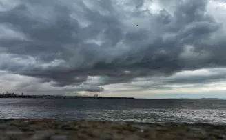 İstanbul’u kara bulutlar kapladı
