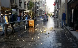 İstiklal Caddesi’nde faciadan dönüldü
