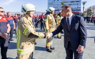 İzmir’de İtfaiyecilik Haftası kutlandı