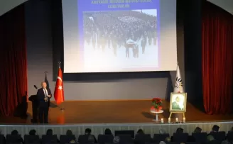 İzmir Karabağlar’da duygu dolu 10 Kasım söyleşisi