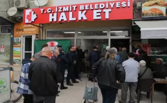 İzmit’te ’Halk Et’e bayram molası