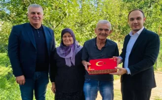 İzmit’ten kahraman gazilere ziyaretler sürüyor