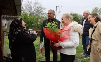 İzmit’ten kırsaldaki annelere özel sürpriz