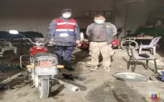 Jandarma, 2021’de motosiklet hırsızlığına karışan bin 426 şüpheliyi yakaladı
