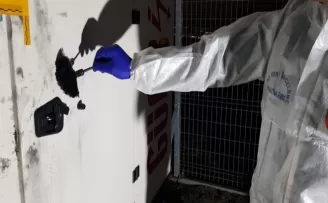 Jandarma baz istasyonundan akü çalan 2 hırsızı suçüstü yakaladı
