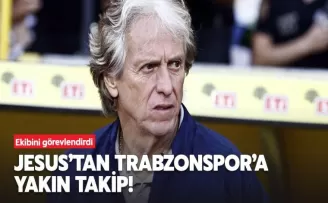 Jorge Jesus’tan Trabzonspor’a Yakın Takip!