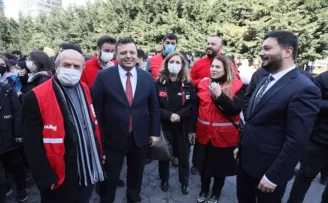 Kağıthane’de deprem tatbikatı
