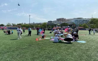 Kağıthane’de düzenlenen uçurtma şenliği renkli görüntüler oluşturdu
