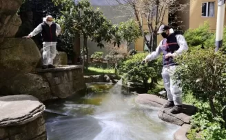 Kağıthane’de ilaçlama çalışması
