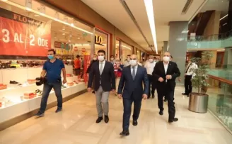 Kağıthane’de maske ve sosyal mesafe denetimi
