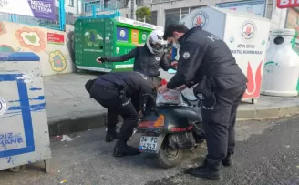 Kağıthane polisinden dar alan uygulaması

