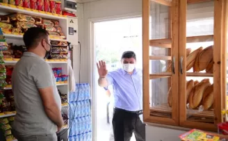 Kahramankazan Belediye Başkanı Oğuz esnaf ziyaretlerini sürdürüyor
