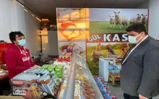 Kahramankazan’da esnafa can suyu
