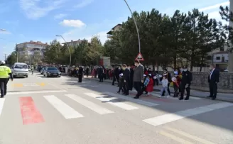 Kahramankazan’da “Yayalar Kırmızı Çizgimiz” projesi

