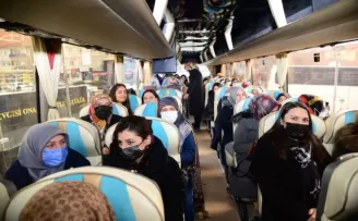 Kahramankazanlı kadınlardan Beypazarı çıkarması
