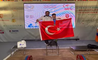 Kahramankazanlı Yasin, hem rekortmen hem Avrupa şampiyonu
