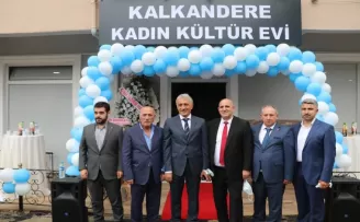 Kalkandereli kadınlar bu merkezle meslek sahibi olacak
