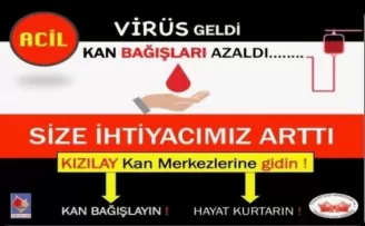 Kan bağışına çağrı
