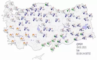 Kar yağışı bugün İstanbul’u terk ediyor
