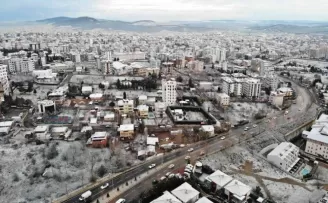 Kar yağışıyla beraber İstanbul’un Anadolu yakası beyaza büründü

