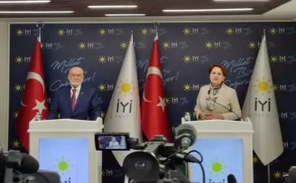 Karamollaoğlu’ndan Akşener’e ziyaret