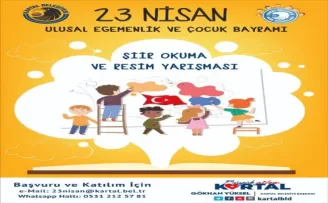 Kartal Belediyesi’nden çocuklar için 23 Nisan’a özel yarışma
