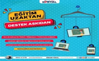 Kartal Belediyesi’nden  “Eğitim Uzaktan, Destek Askıdan” Kampanyası

