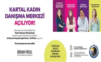 Kartal Belediyesi’nden kadınlara önemli destek
