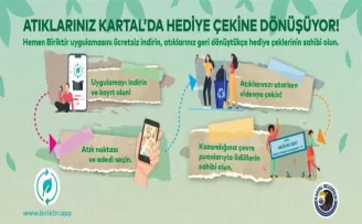 Kartal’da atıklar hediye çekine dönüşüyor
