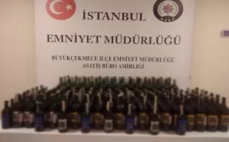 Kartal’da sahte alkol operasyonu

