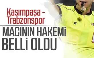 Kasımpaşa Trabzonspor maçına sürpriz isim!