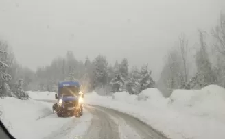 Kastamonu’da kar yağışı etkili oluyor

