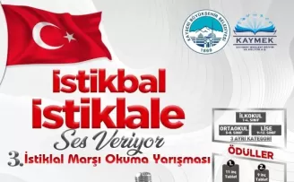 Kayseri Büyükşehir’den İstiklal Marşı Okuma Yarışması