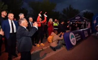 Kayseri’de Gece Koşusu coşkusu