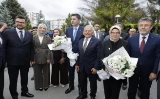 Kayseri iki bakanı birden ağırladı
