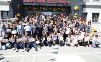 Kayseri Melikgazi’de karne heyecanı