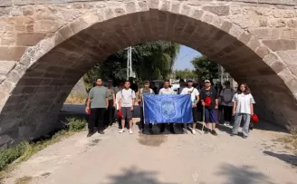 Kayseri Melikgazi’de Koramaz Vadisi’nde doğa yürüyüşü