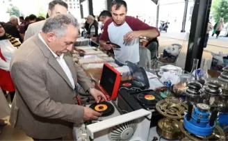 Kayseri Talas’ta antikacılar yeni yerinde buluşuyor