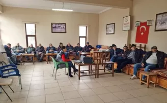 Kayseri Talas’ta çiftçiye eğitimler sürüyor